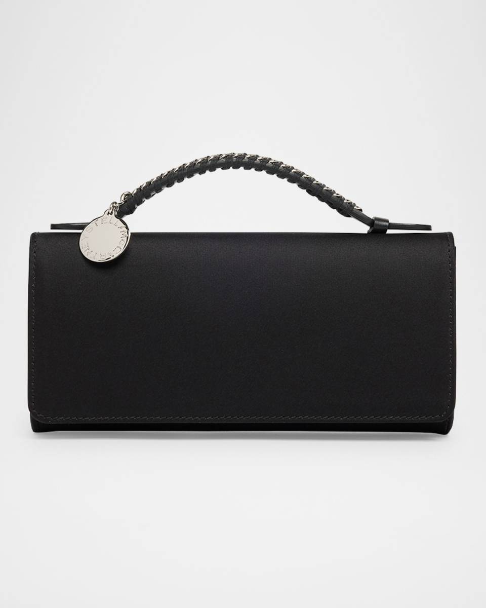 Falabella Eco Satin Top-Handle Bag